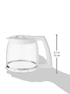 Foto 2 | Jarra De Repuesto Para Café Cuisinart Dgb-500wrc, 12 Tazas, Color Blanco - Venta Internacional.