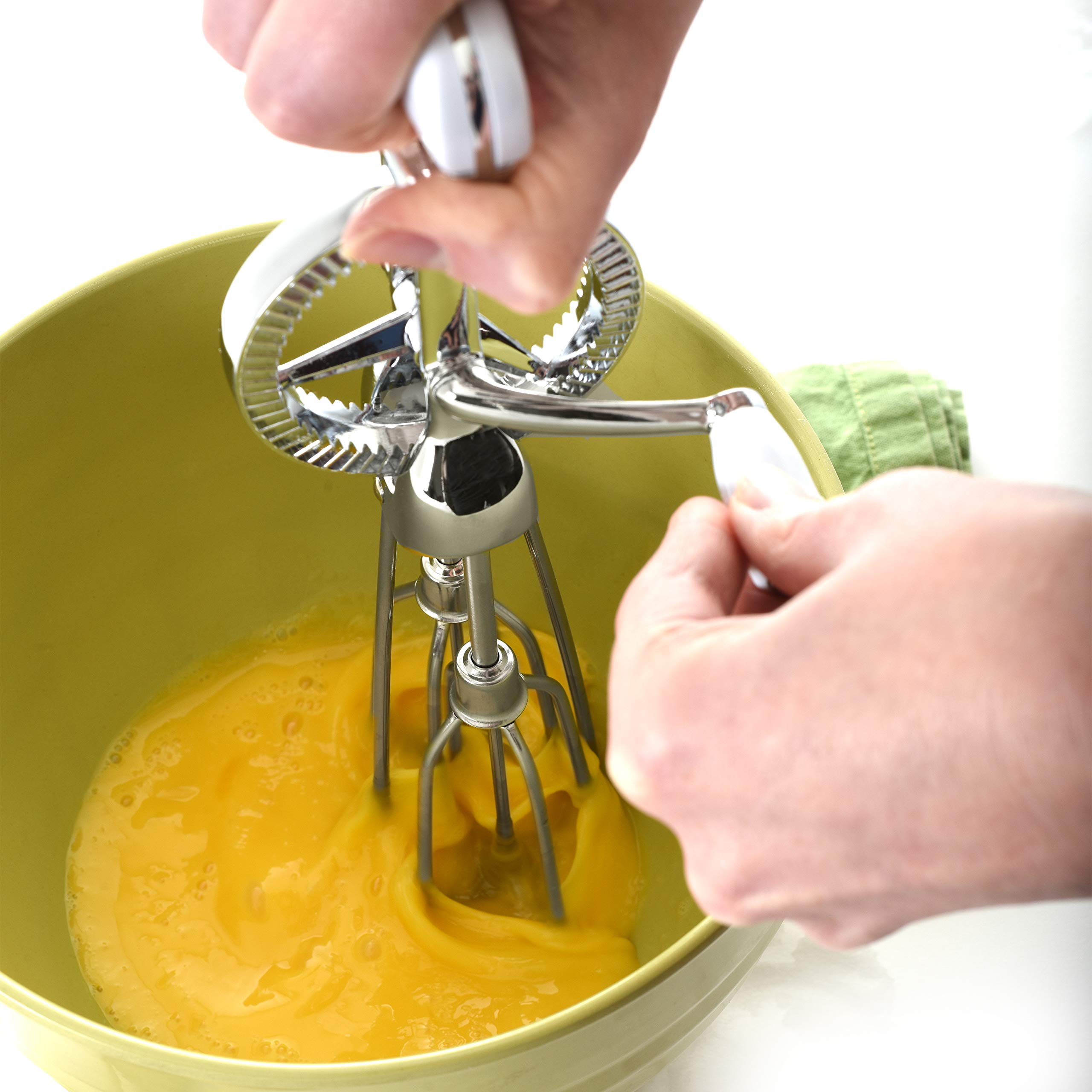 Foto 4 pulgar | Manivela Egg Beater Norpro Classic De Acero Inoxidable 18/10 - Venta Internacional.