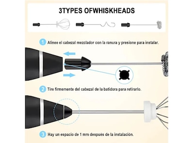 Foto 5 | Espumador de Leche Xtellar USB 3 Velocidades