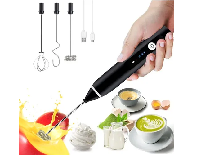 Foto 2 pulgar | Espumador Xtellar De Leche Eléctrico Y Portátil De 3 Velocidades