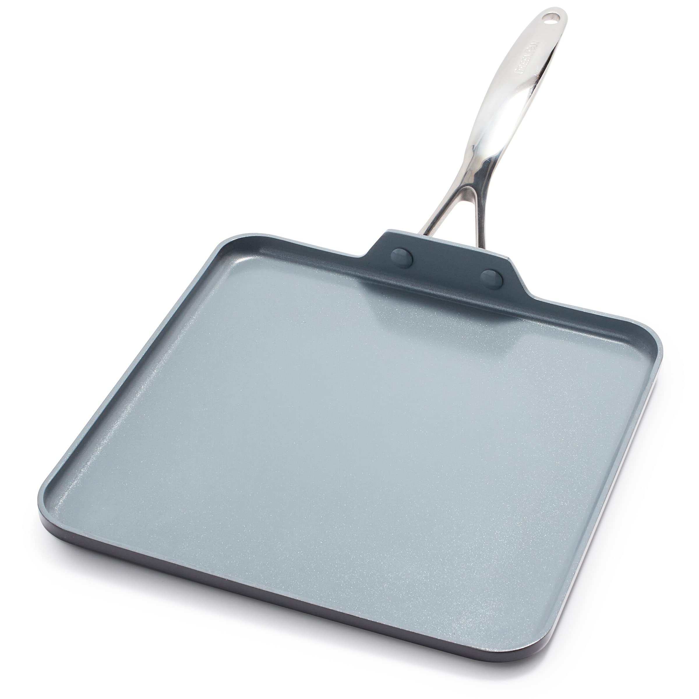 Sartén GreenPan Valencia Pro Dura Anodizada de 28 Cm Gris - Venta Internacional