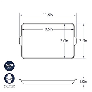 Foto 5 | Comal Nordic Ware Negro de Aluminio-Venta Internacional
