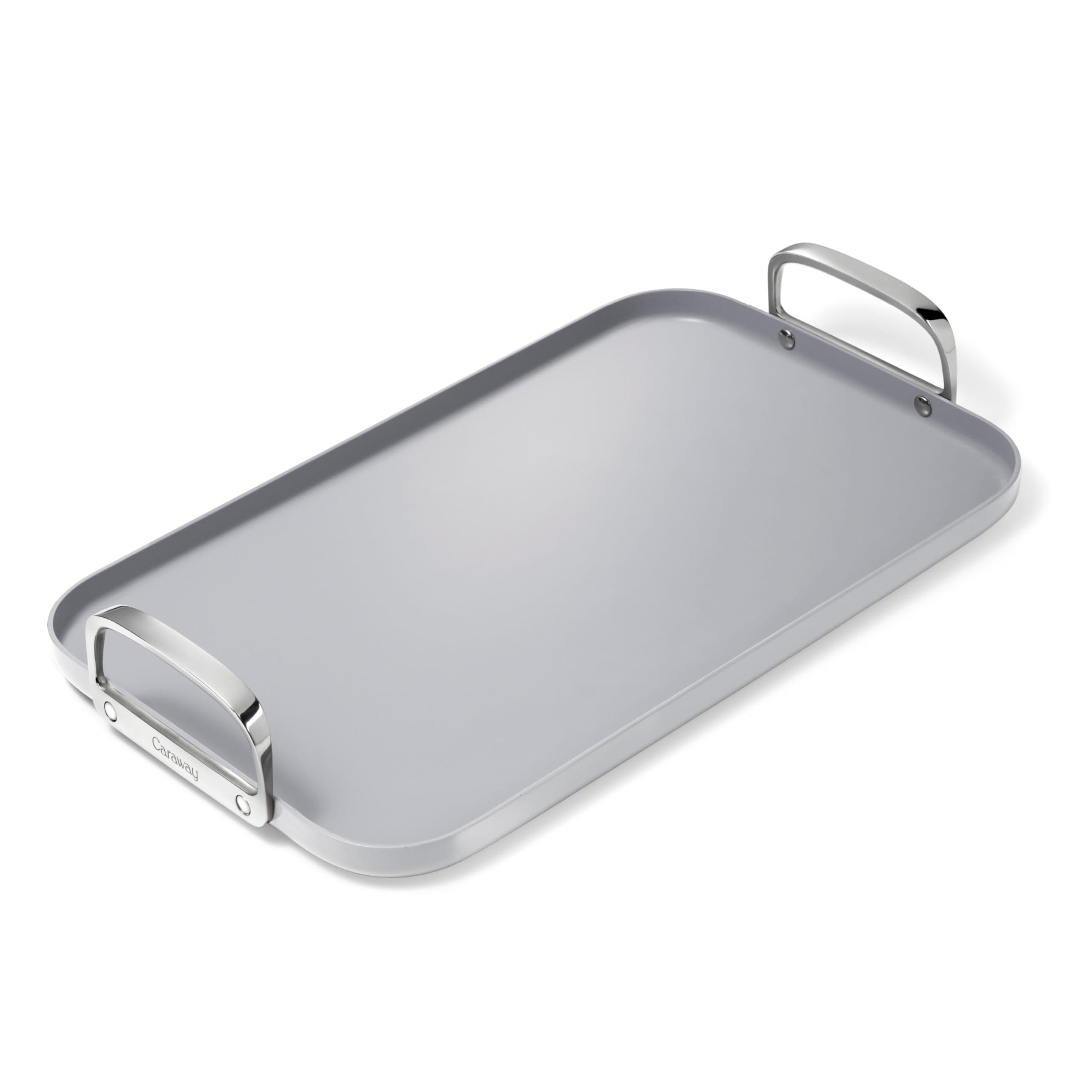 Plancha Caraway Doble Quemador 19 X 12 Pulgadas Cerámica Antiadherente Gris - Venta Internacional $5,269