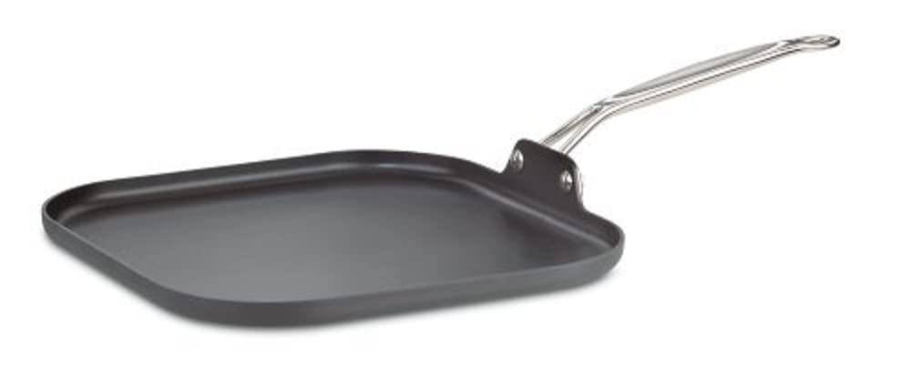 Plancha Cuisinart Chef's Classic, Antiadherente, Anodizada, 28 Cm - Venta Internacional.