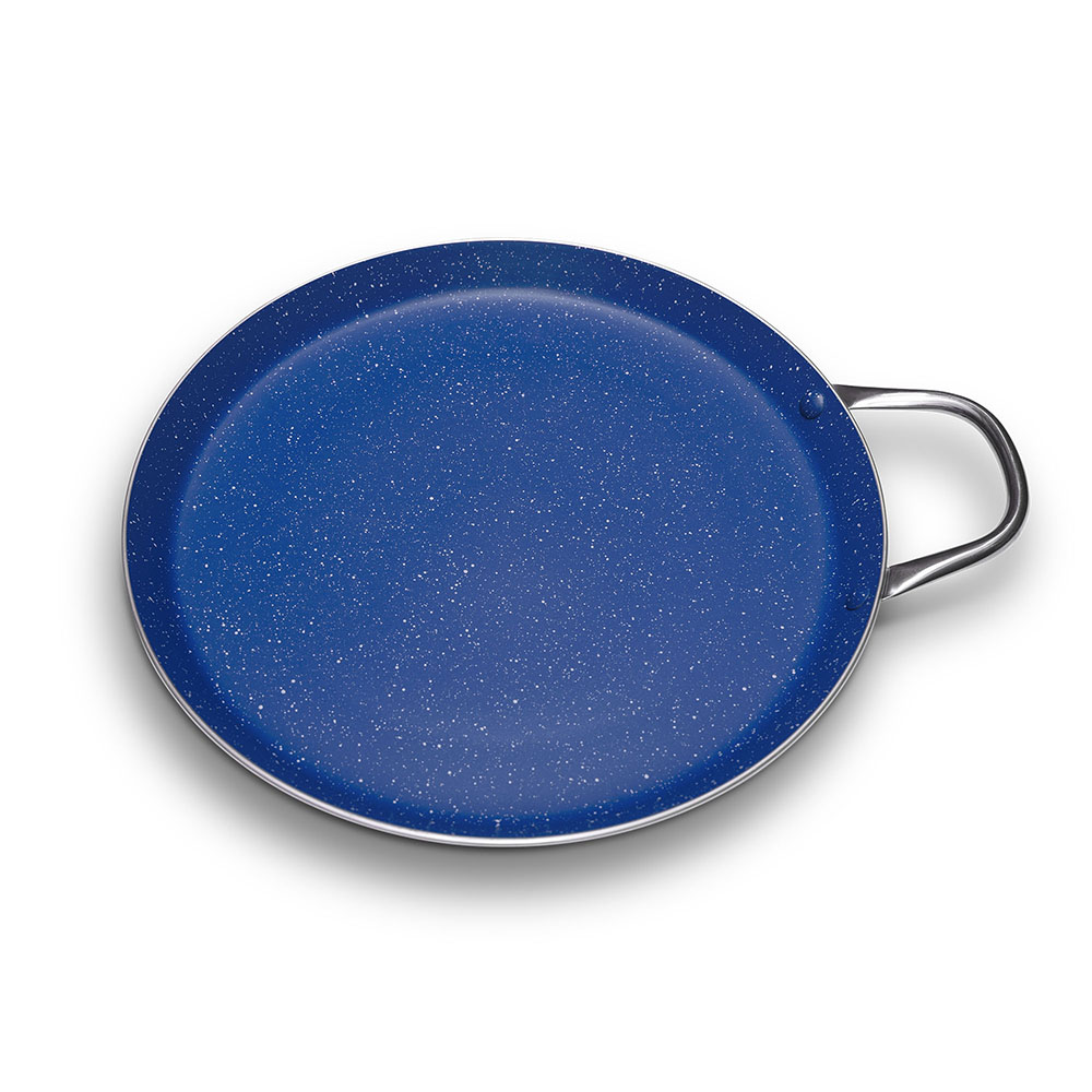 Comal Antiadherente Flavorstone Redondo 30 Cm Azul