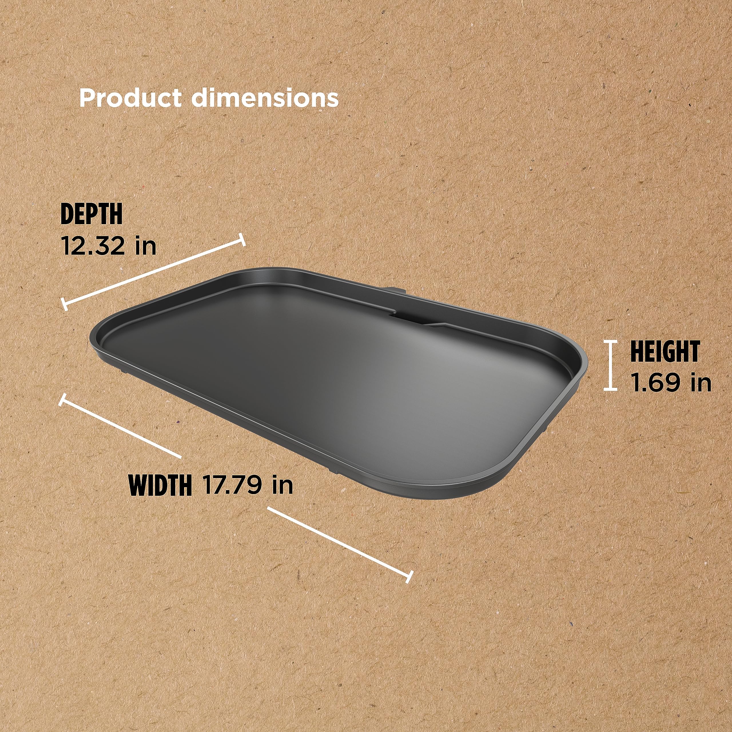 Foto 6 pulgar | Plancha Ninja Xskgridlxl Woodfire Premium Ceramic 45 X 31 Cm - Venta Internacional.