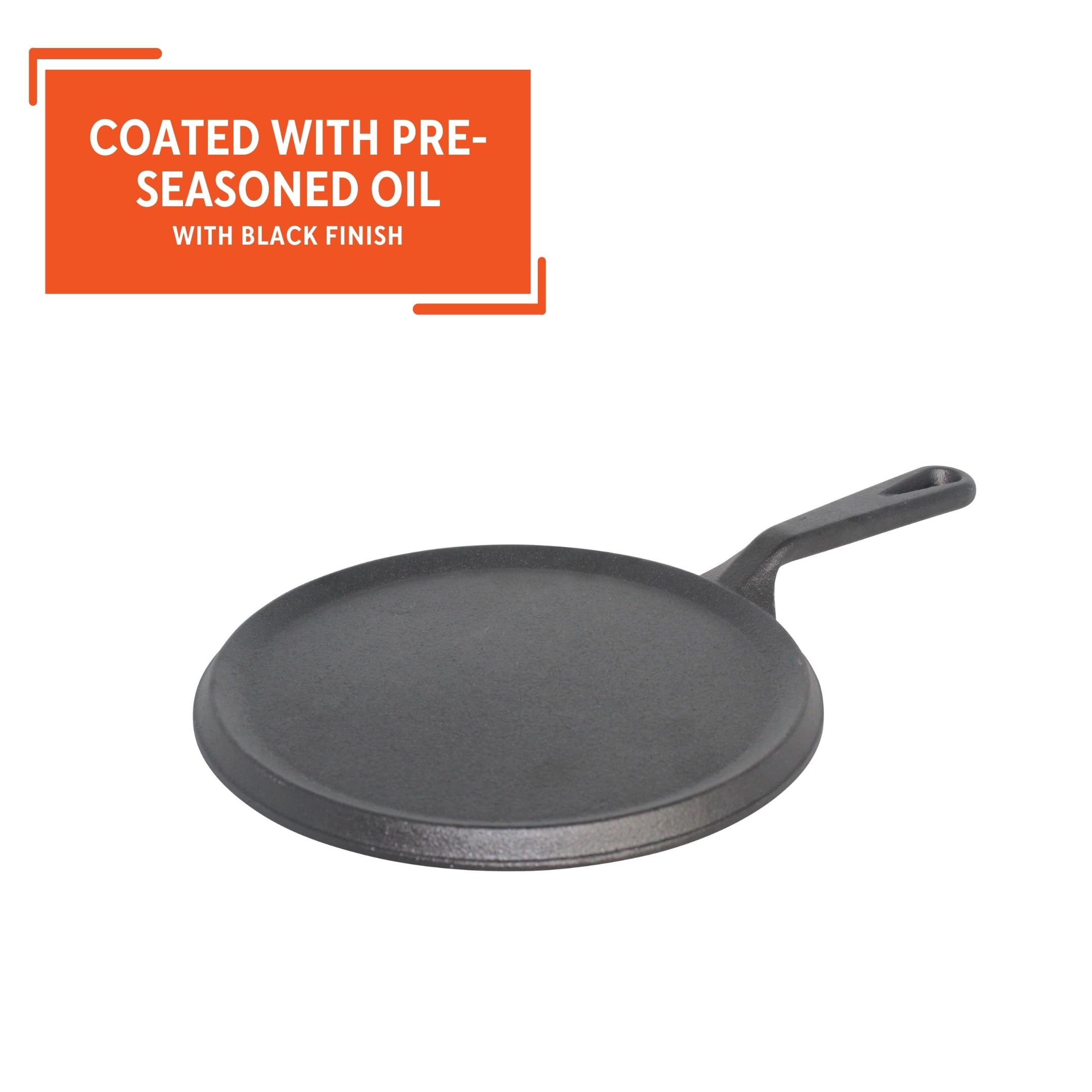 Foto 5 pulgar | Hierro Fundido Comal Imusa Presazonado 24 Cm - Venta Internacional.