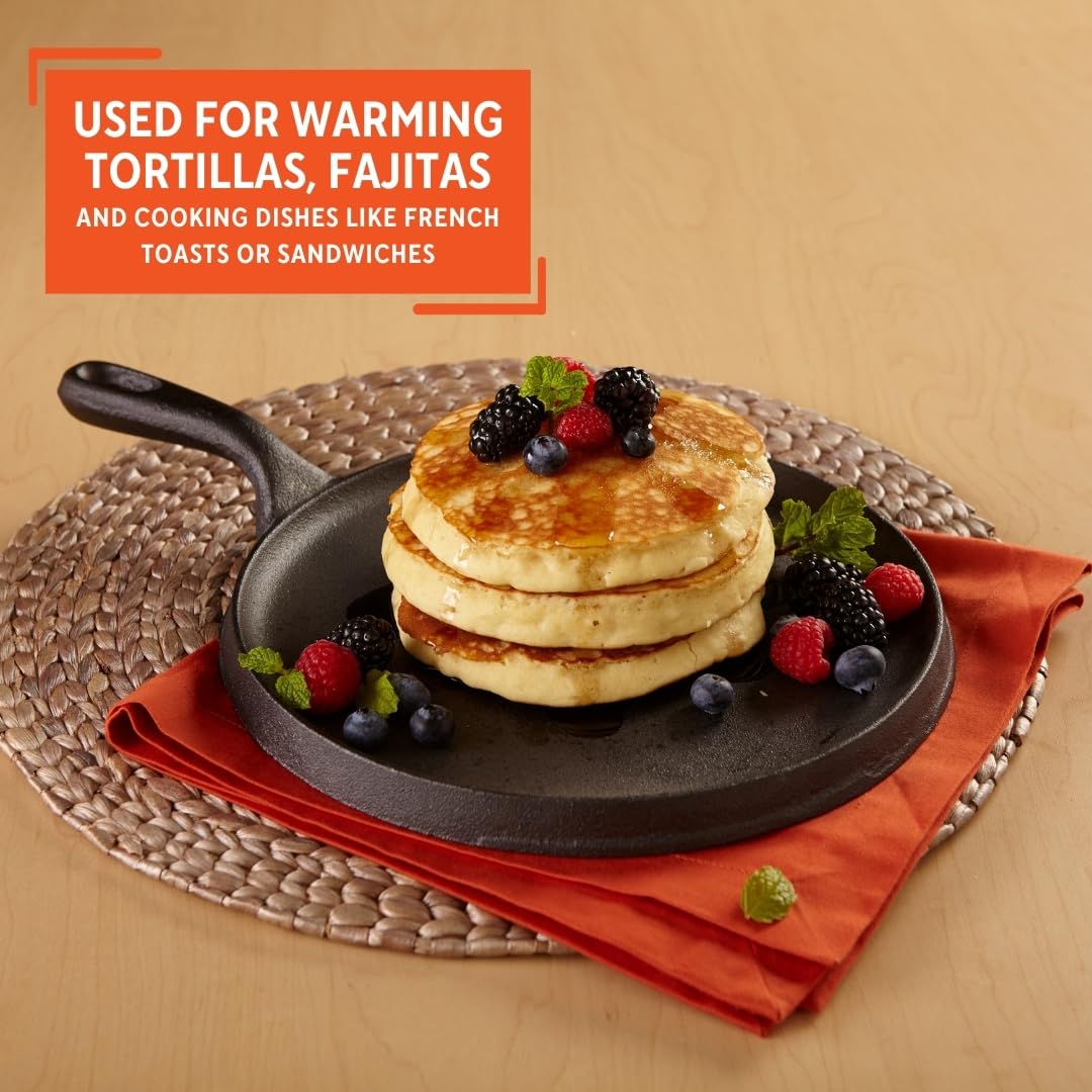 Foto 6 | Hierro Fundido Comal Imusa Presazonado 24 Cm - Venta Internacional.