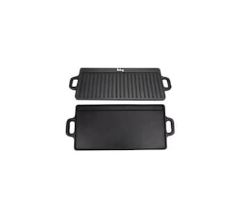 Foto 2 | Plancha Grill De Hierro Fundido Reversible Belug, Negro