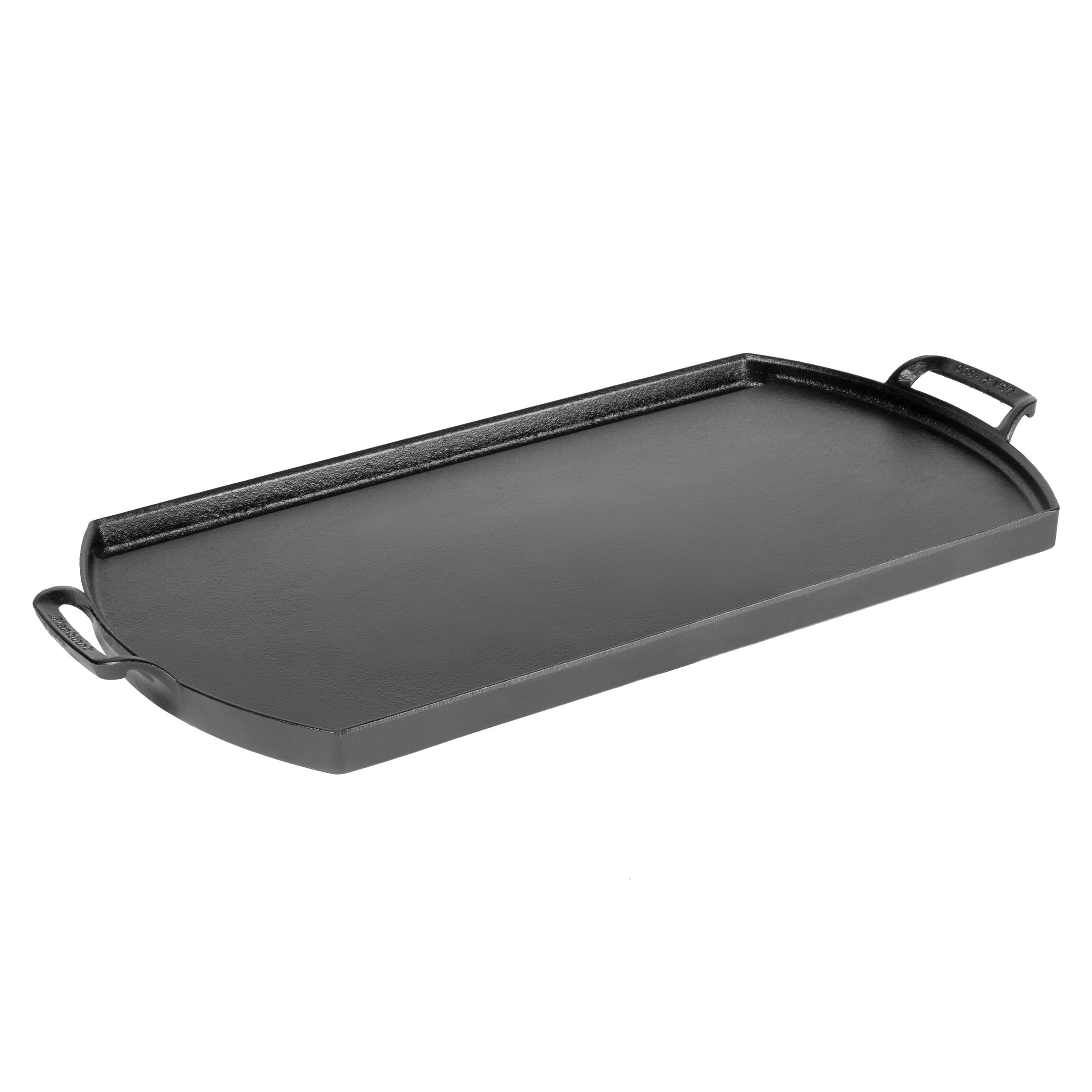 Foto 1 | Estufa Doble De Hierro Fundido Griddle Lodge Blacklock, 25 X 50 Cm - Venta Internacional.