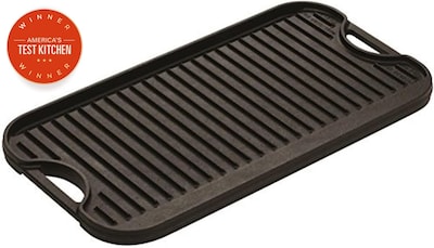 Foto 2 | Hierro Fundido Reversible Grill/griddle Lodge Pro-grid, 20 X 26,5 Cm - Venta Internacional.