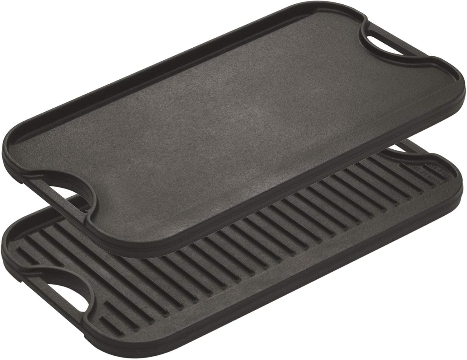 Foto 3 | Hierro Fundido Reversible Grill/griddle Lodge Pro-grid, 20 X 26,5 Cm - Venta Internacional.