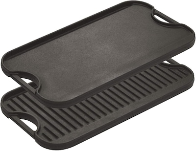 Foto 3 | Hierro Fundido Reversible Grill/griddle Lodge Pro-grid, 20 X 26,5 Cm - Venta Internacional.