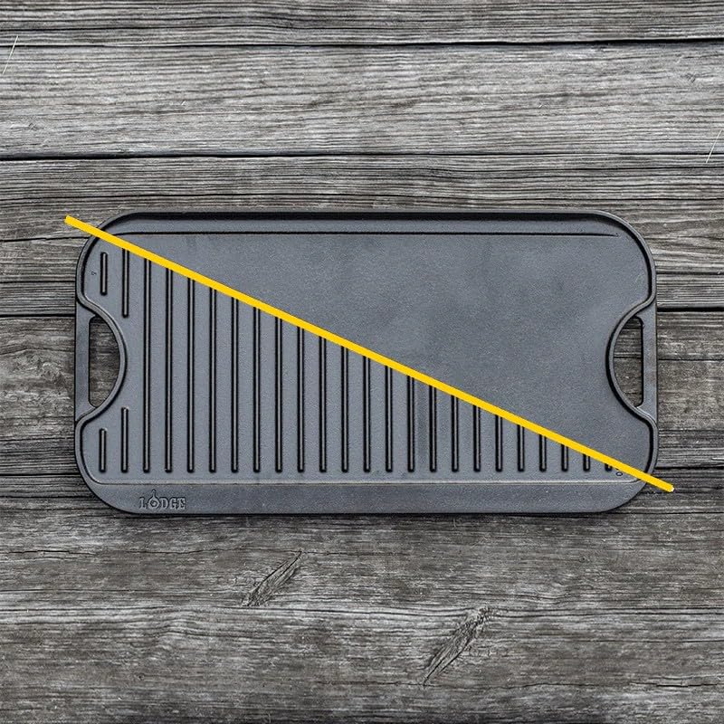 Foto 7 pulgar | Hierro Fundido Reversible Grill/griddle Lodge Pro-grid, 20 X 26,5 Cm - Venta Internacional.