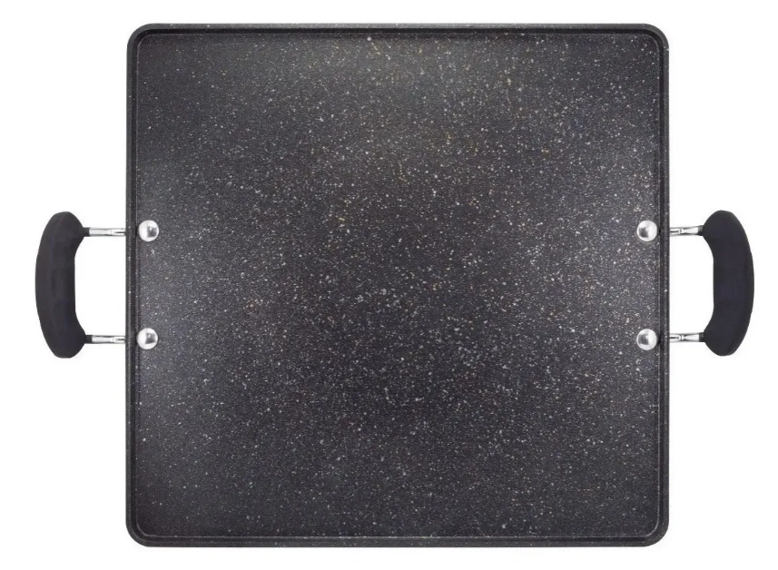 Foto 2 pulgar | Xtellar Comal De Alta Calidad Cuadrado Antiadherente Negro 33x34cm Para Inducción