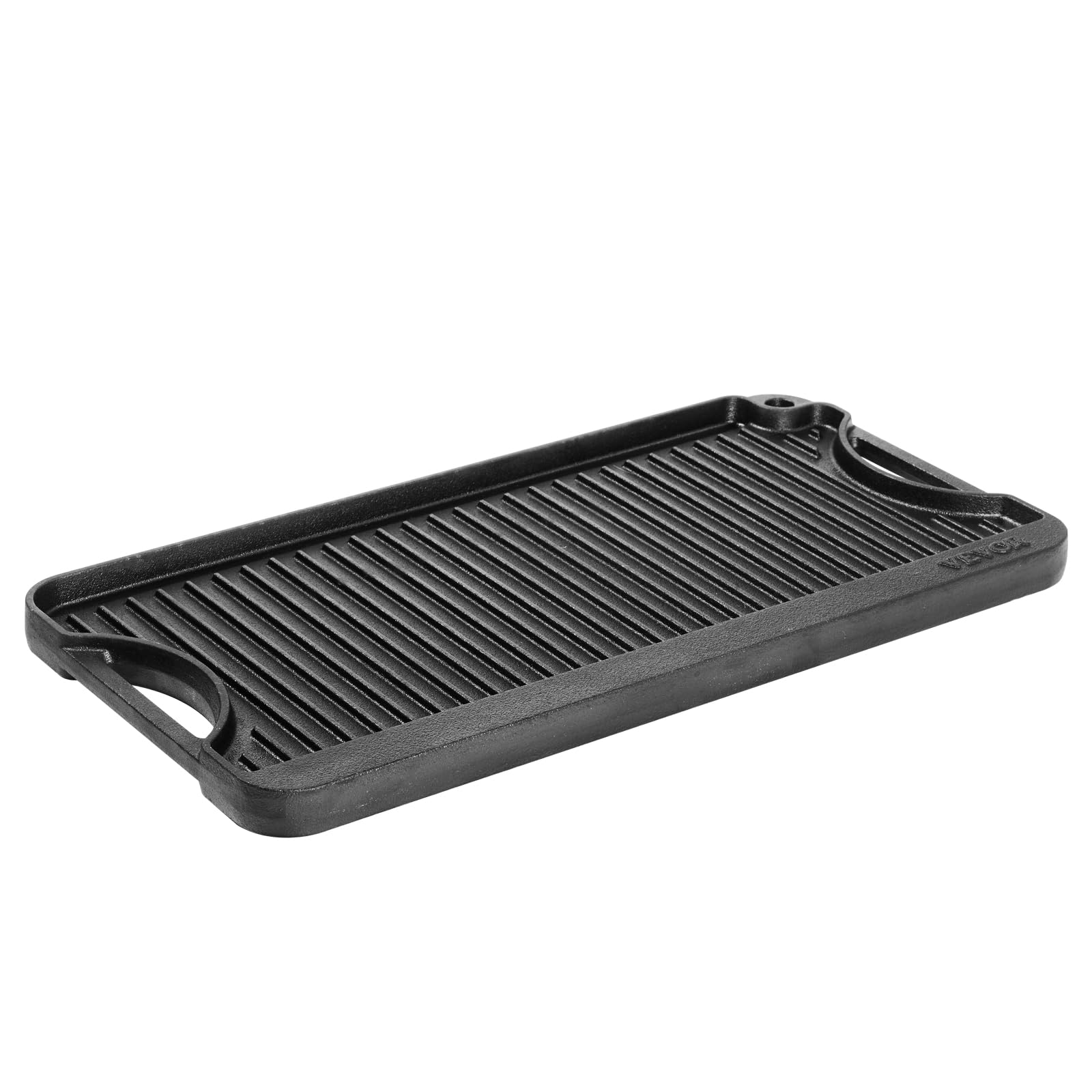 Foto 5 pulgar | Parrilla/plancha Vevor Reversible De Hierro Fundido Negro De 20 X 10 Pulgadas - Venta Internacional.
