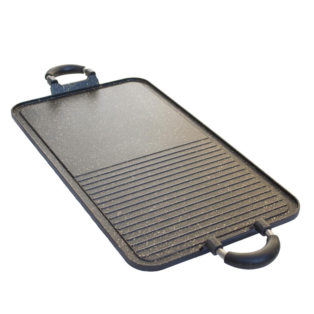 Foto 1 | Sarten Plancha Grill De Aluminio Fundido Antiadherente 65x27cm