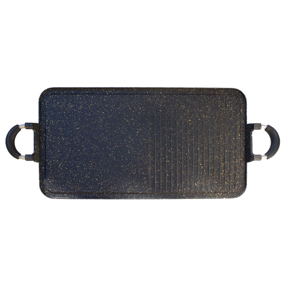 Foto 4 | Sarten Plancha Grill De Aluminio Fundido Antiadherente 65x27cm