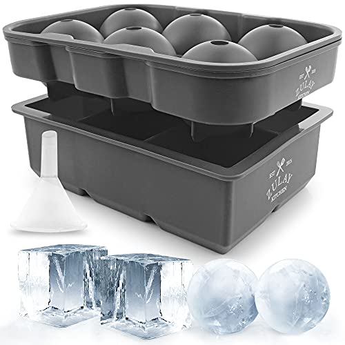 Venta Internacional-Bandejas para Cubitos de Hielo Zulay Kitchen 2 Piezas Grises $482