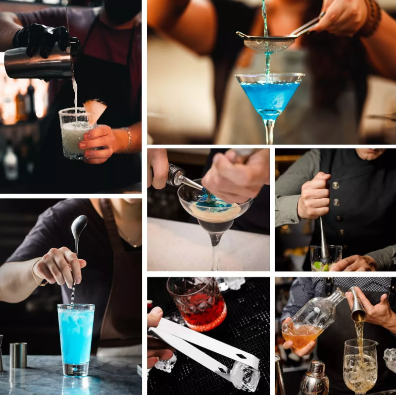 Foto 5 | Juego De Coctelera Xtellar De 23 Piezas De Acero Inoxidable