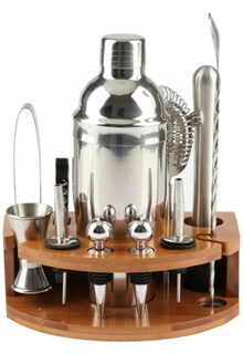 Foto 1 | Xtellar Kit Bar Cóctel 12 Pz Barman Jigger Destapador Utensilios