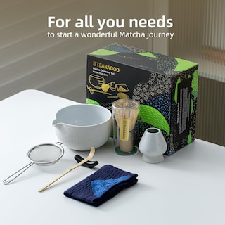 Foto 7 | Set De Batidores Para Matcha Teanagoo, 7 Unidades, Con Cuenco De 510 Ml, Batidor Y Cuchara - Venta Internacional.