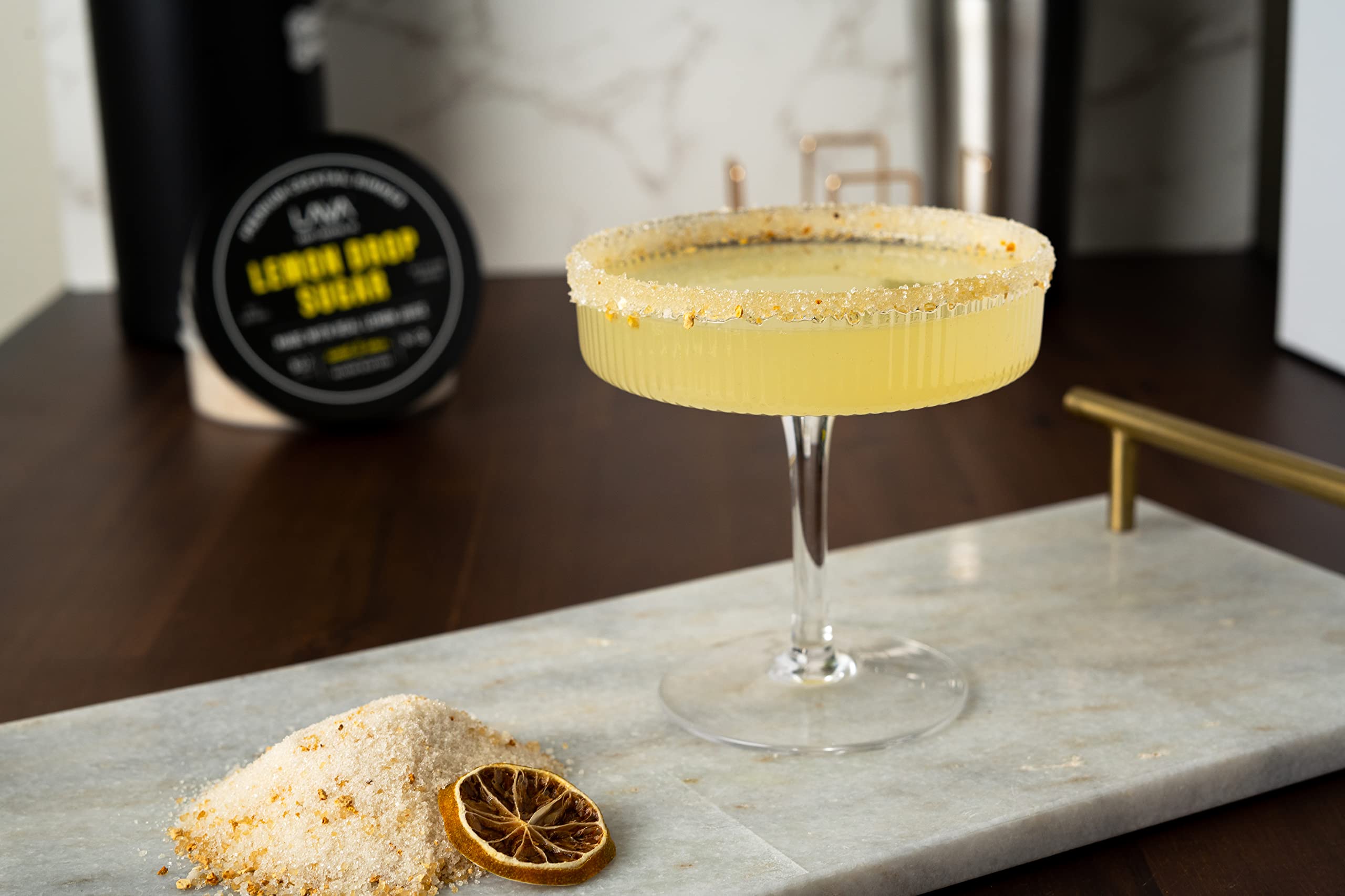 Foto 5 pulgar | Cocktail Rimmer Lava Premium Lemon Drop Sugar 150 Ml - Venta Internacional.
