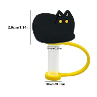 Foto 2 | Tapas De Silicona Reutilizables Lab.g Para Popotes De Gato Color Negro