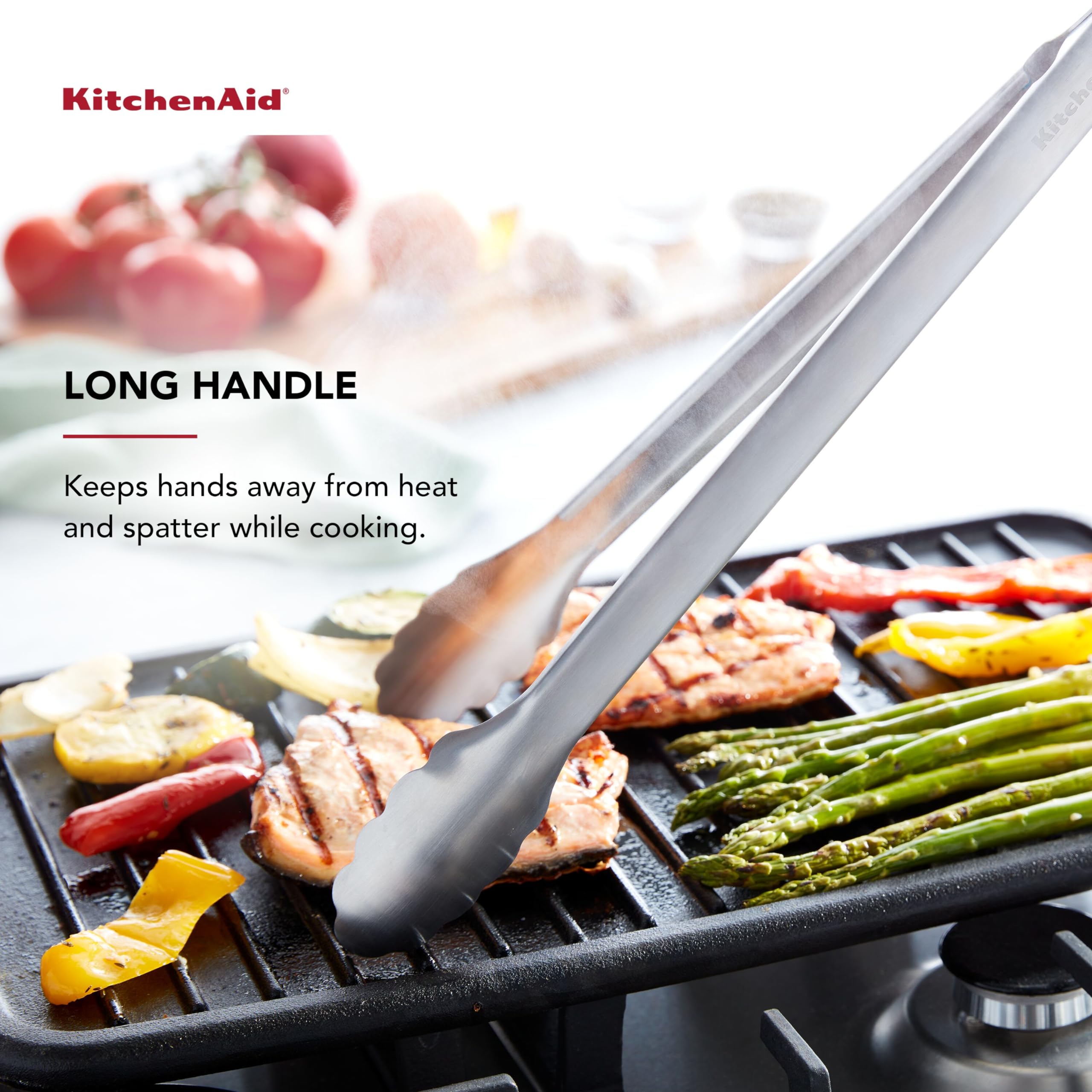 Foto 4 | Pinzas Kitchenaid De Acero Inoxidable De 35 Cm De Largo - Venta Internacional.