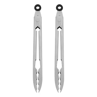Foto 1 | Pinzas Kitchenaid De Acero Inoxidable Con Bordes Festoneados De 18 Cm, Color Plateado - Venta Internacional.