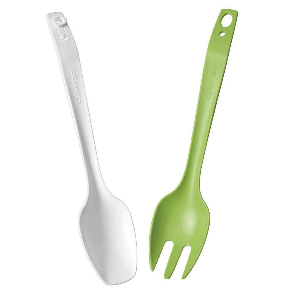 Foto 4 pulgar | Pinzas Para Ensalada Cuisinart Toss 'n Serve, Color Verde Y Blanco, Talla Única - Venta Internacional.