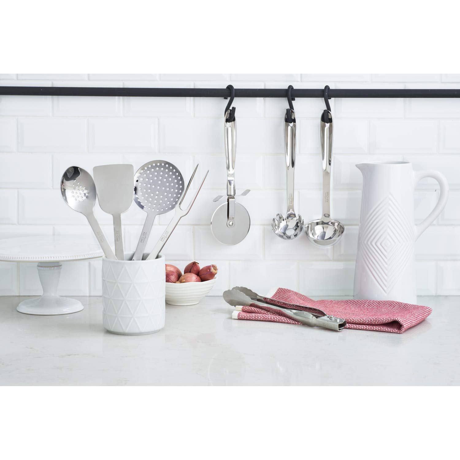 Foto 3 pulgar | Pinzas De Cierre Para Utensilios De Cocina, Totalmente Revestidas, De Acero Inoxidable Especial - Venta Internacional.