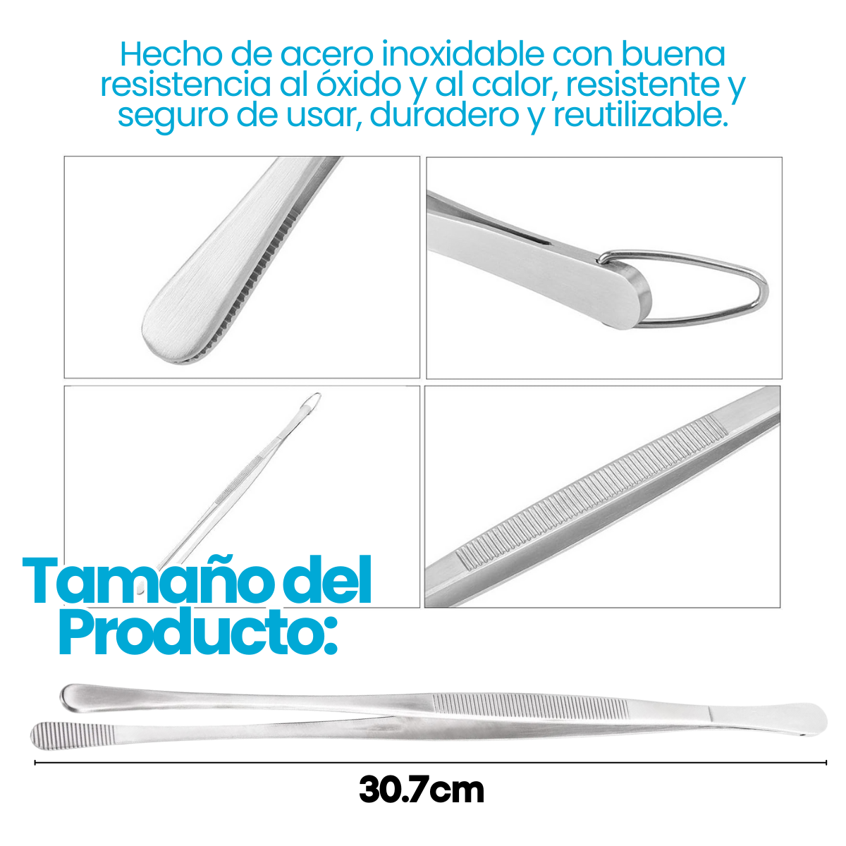 Foto 7 pulgar | 2pz Pinzas Precision Chef Emplatar Decoración Cocteleria