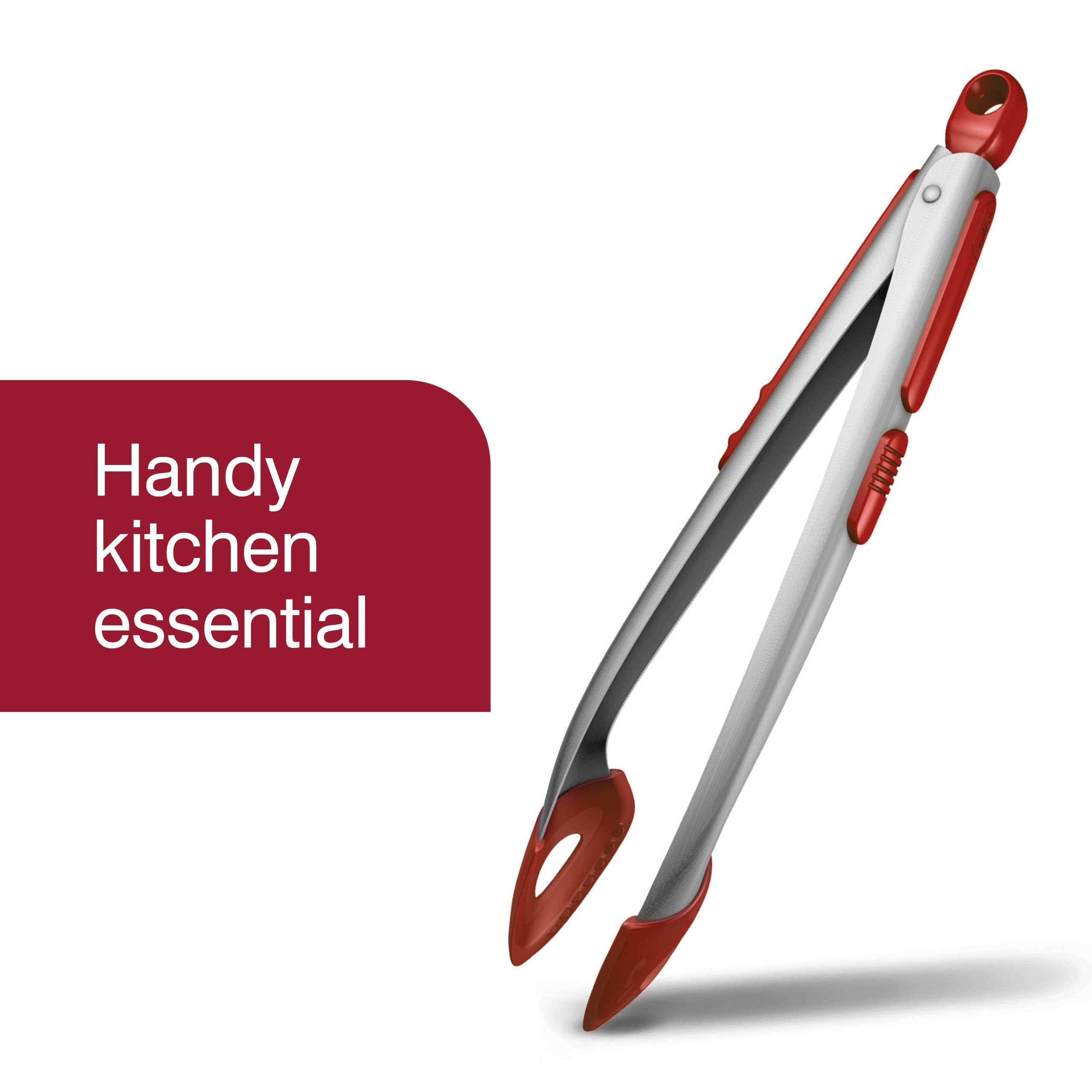 Foto 3 pulgar | Pinzas Zyliss Cook N Serve De Silicona Y Acero Inoxidable, 33 Cm - Venta Internacional.