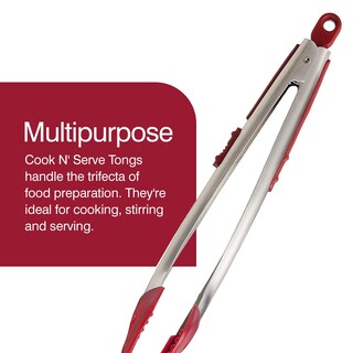 Foto 3 | Pinzas Zyliss Cook N Serve De Silicona Y Acero Inoxidable, 33 Cm - Venta Internacional.