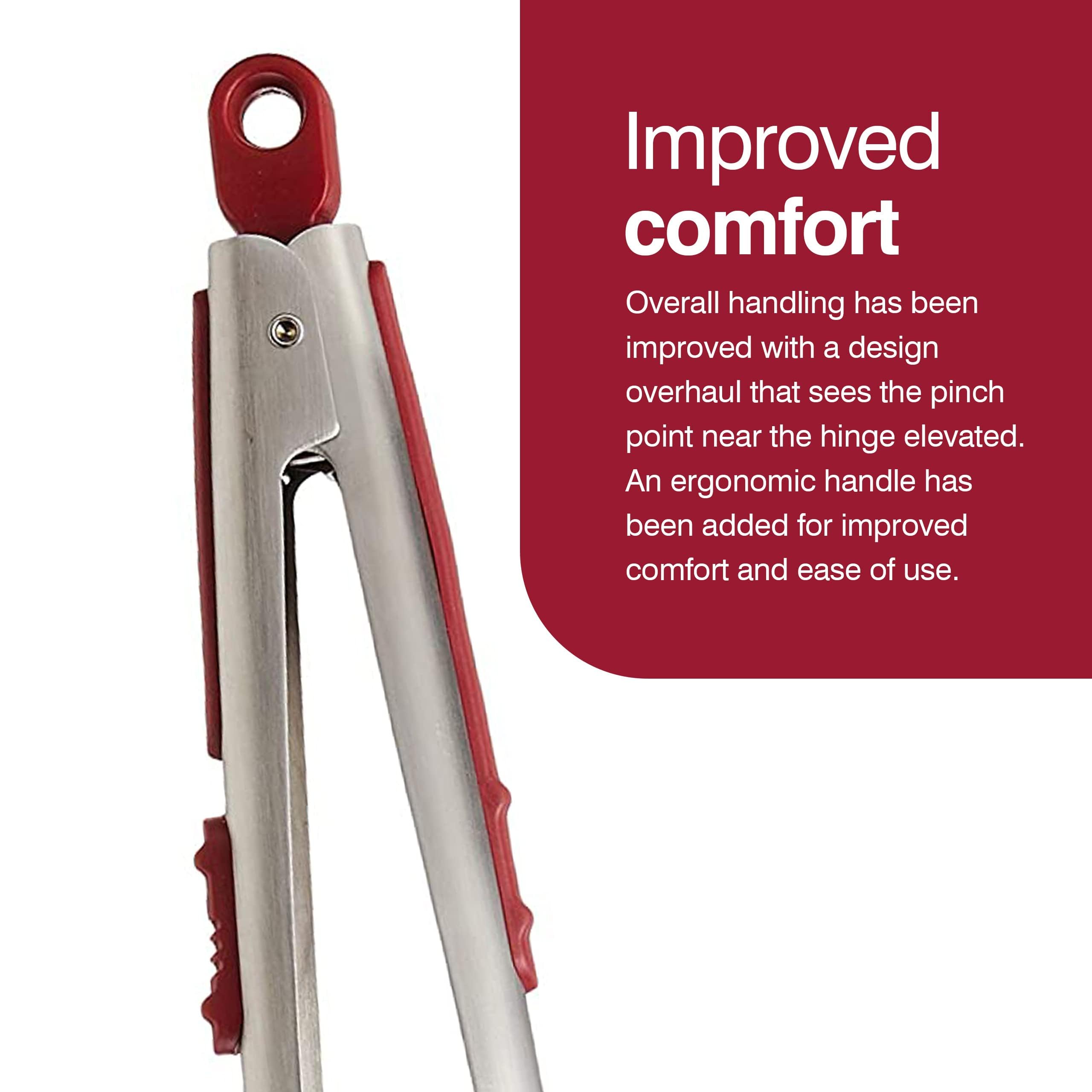 Foto 6 pulgar | Pinzas Zyliss Cook N Serve De Silicona Y Acero Inoxidable, 33 Cm - Venta Internacional.