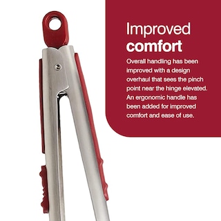 Foto 5 | Pinzas Zyliss Cook N Serve De Silicona Y Acero Inoxidable, 33 Cm - Venta Internacional.