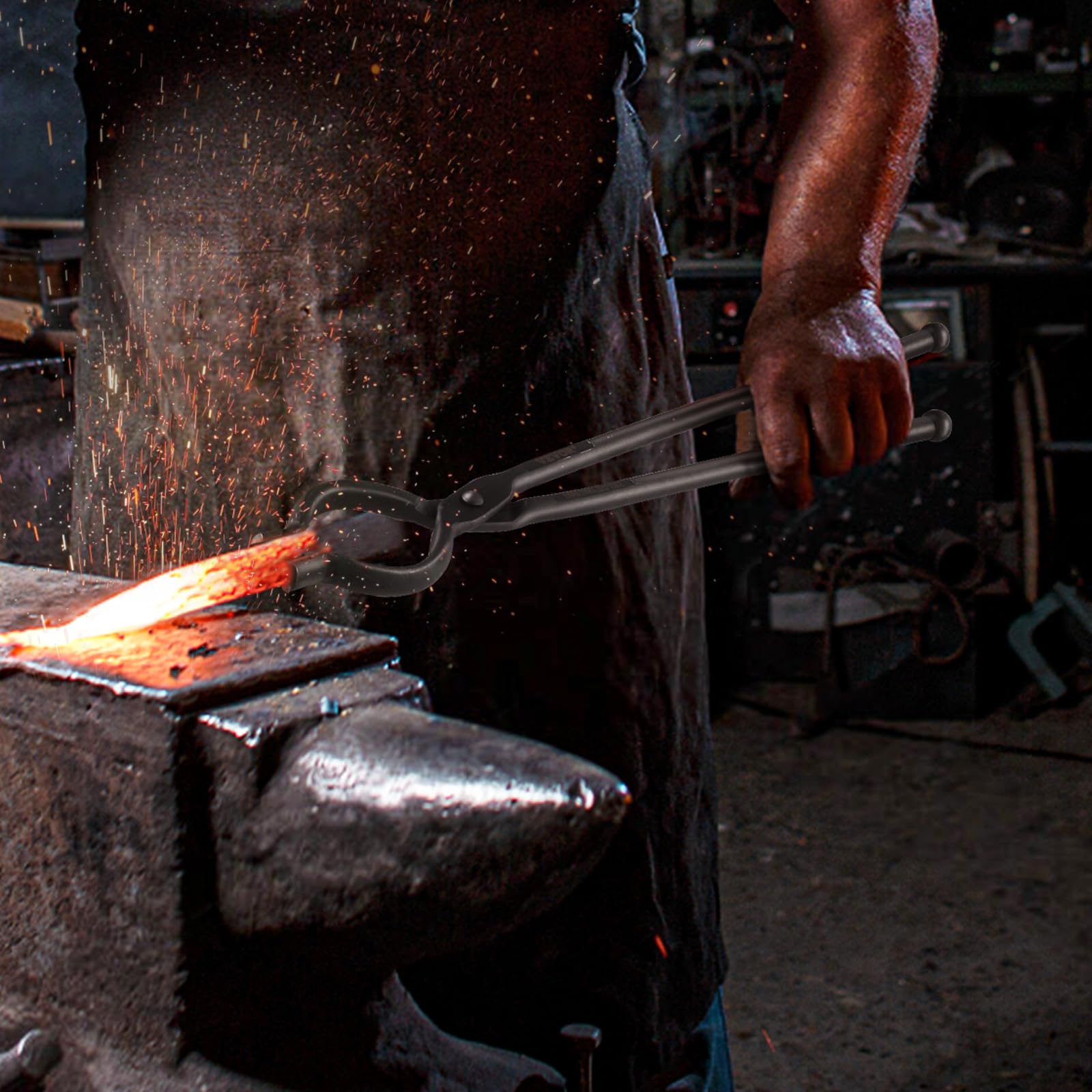 Foto 2 | Pinzas Blacksmith Vevor De 18 Pulgadas Con Perno En V, Acero Al Carbono - Venta Internacional.