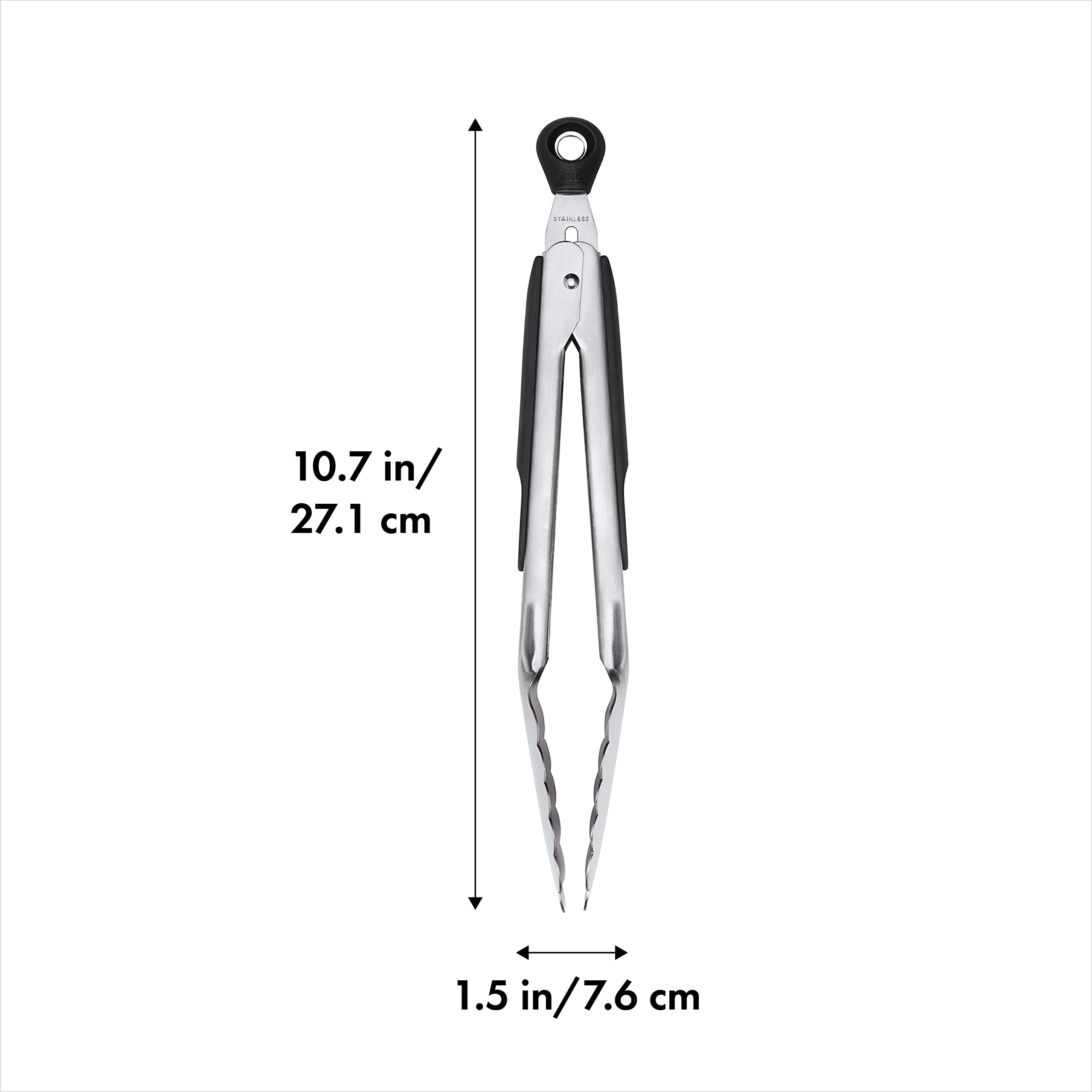 Foto 3 pulgar | Pinzas Oxo Good Grips De Acero Inoxidable De 23 Cm - Venta Internacional.