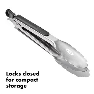 Foto 4 | Pinzas Oxo Good Grips De Acero Inoxidable De 23 Cm - Venta Internacional.