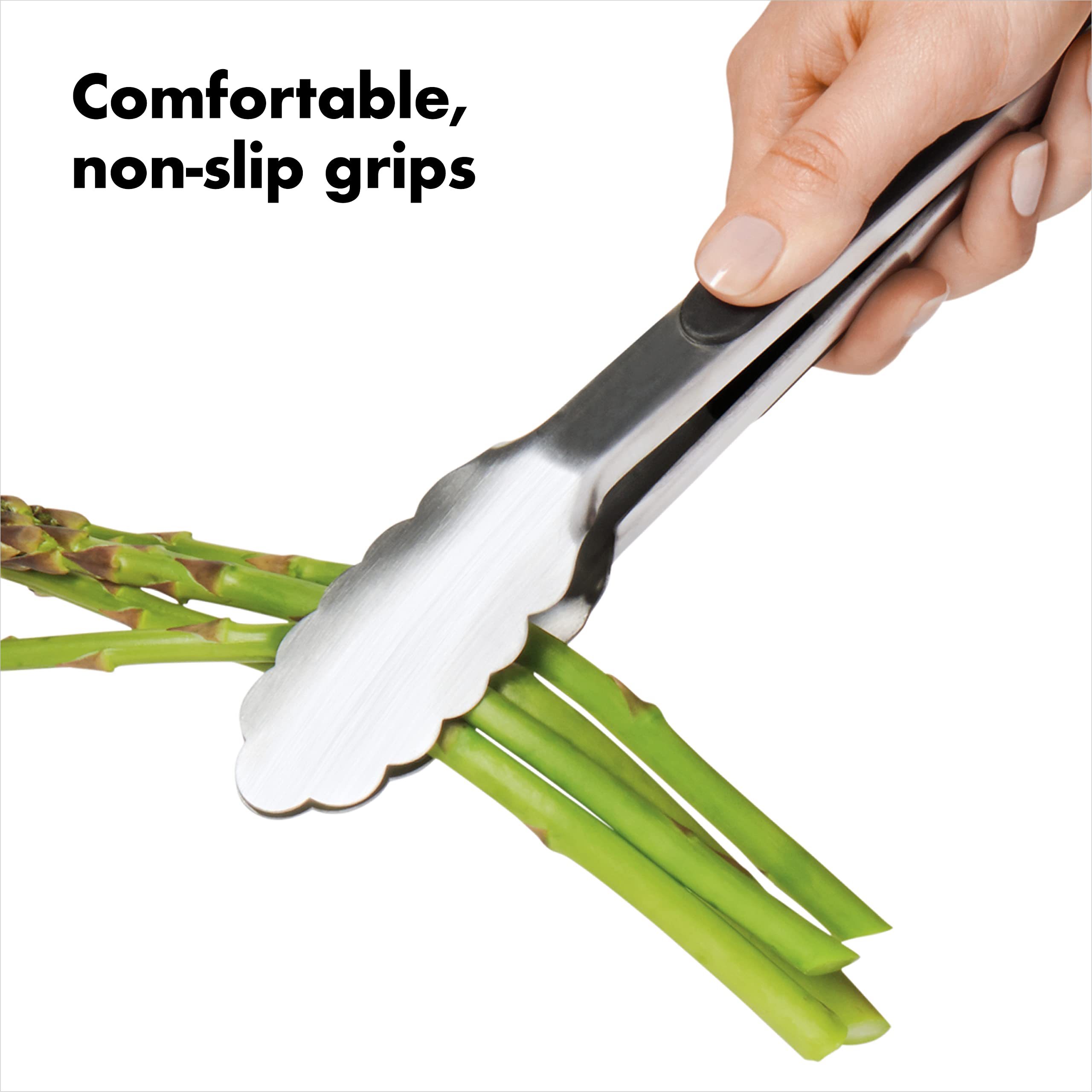 Foto 7 pulgar | Pinzas Oxo Good Grips De Acero Inoxidable De 23 Cm - Venta Internacional.