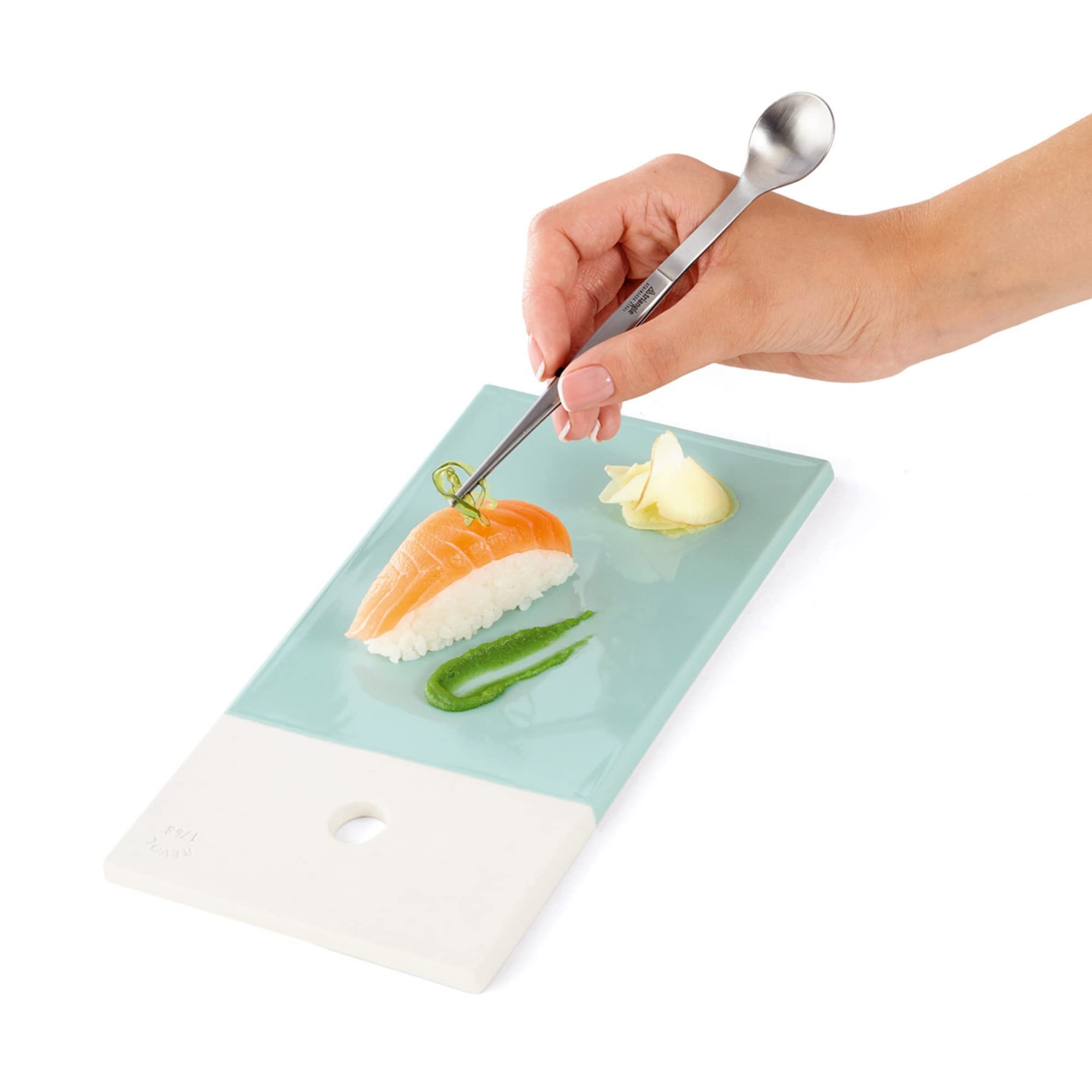 Foto 5 | Cuchara De Degustación Triangular Finaltouch De Acero Inoxidable De 14 Cm - Venta Internacional.