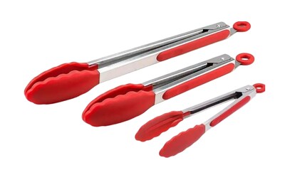 Foto 1 | Xtellar Pinzas Profesionales De Cocina De Acero Inoxidable Y Silicona Juego De 3