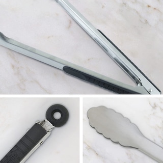 Foto 4 | Pinzas De Cierre Messermeister De Acero Inoxidable Para Lavavajillas De 30 Cm - Venta Internacional.