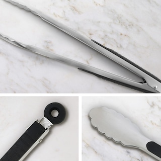 Foto 4 | Pinzas De Cierre Messermeister De Acero Inoxidable 23 Cm Aptas Para Lavavajillas - Venta Internacional.