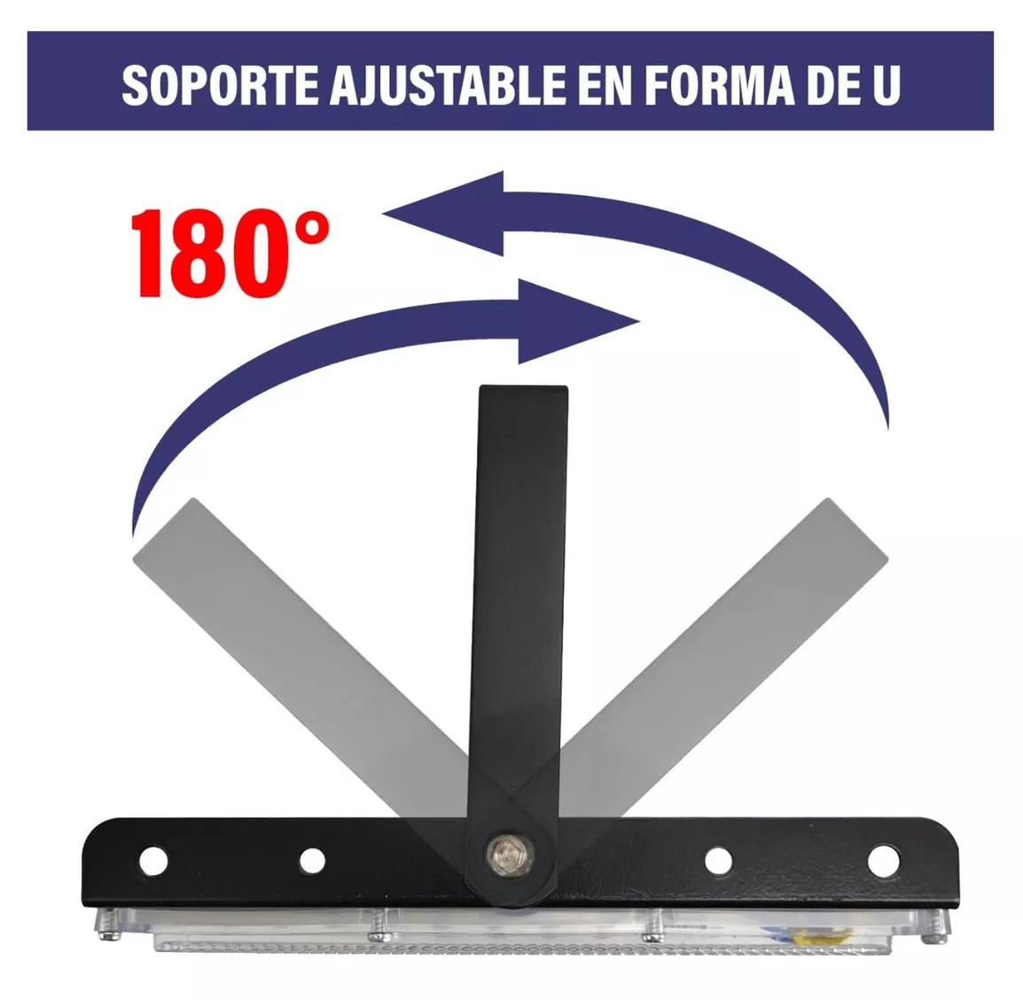 Foto 6 pulgar | Reflector Led 20w Luminario Exterior Carcasa Negro Luz Blanco Frío 5 Pzs