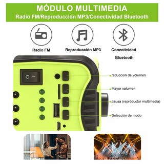 Foto 3 | Sistema De Iluminación Solar Belug con Accesorios