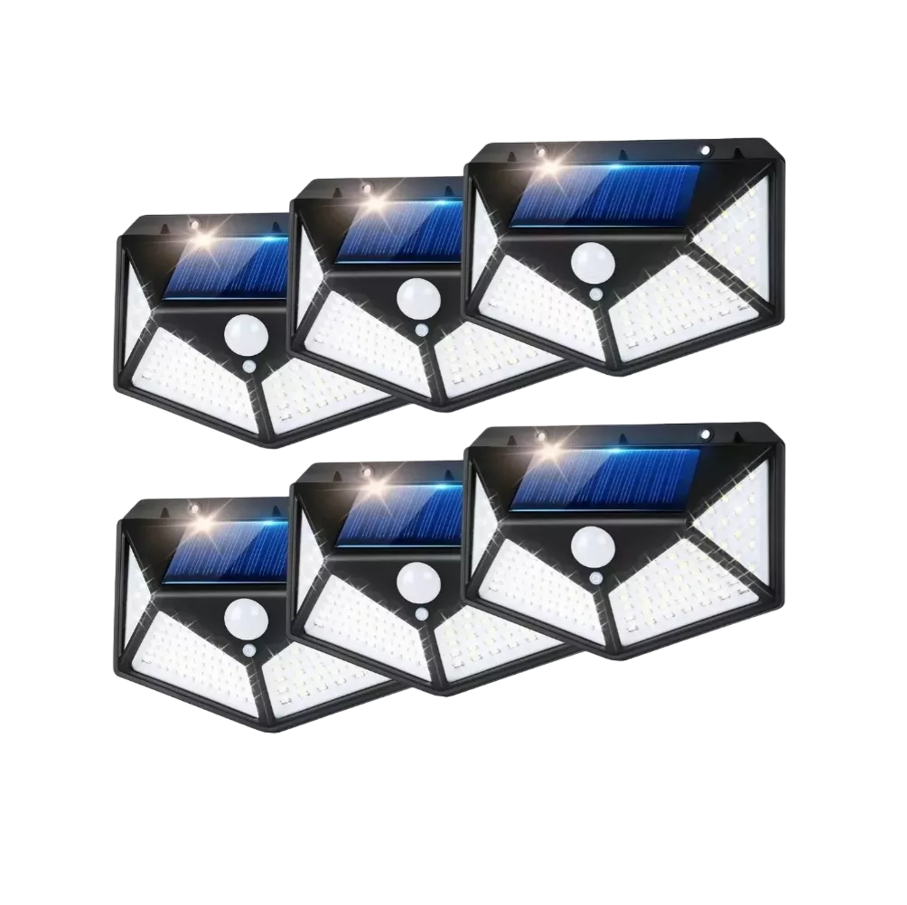 Lámpara Solar Belug de Pared 6 Piezas