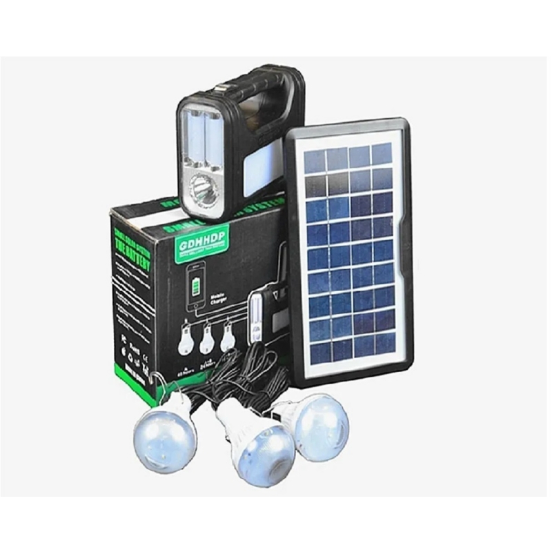 Foto 4 pulgar | Kit Solar Para Acampar Y Emergencias Gdplus Gd-8 - Venta Internacional.