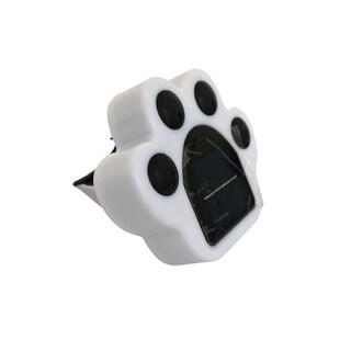 Foto 2 | Set De 4 Lámparas Solares Con Figura De Huellitas Para Exterior